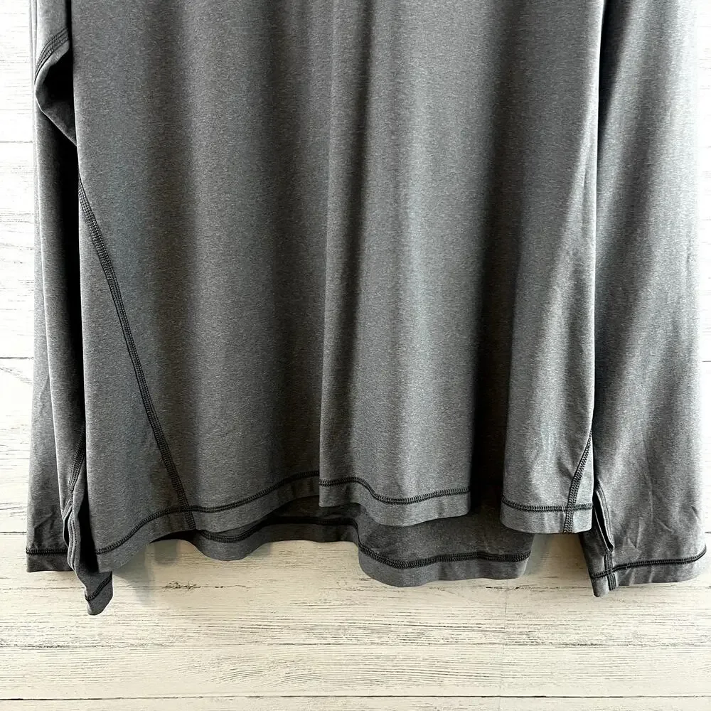 Vineyard Vines Gray Long Sleeve Hooded Performance Pullover Size XL